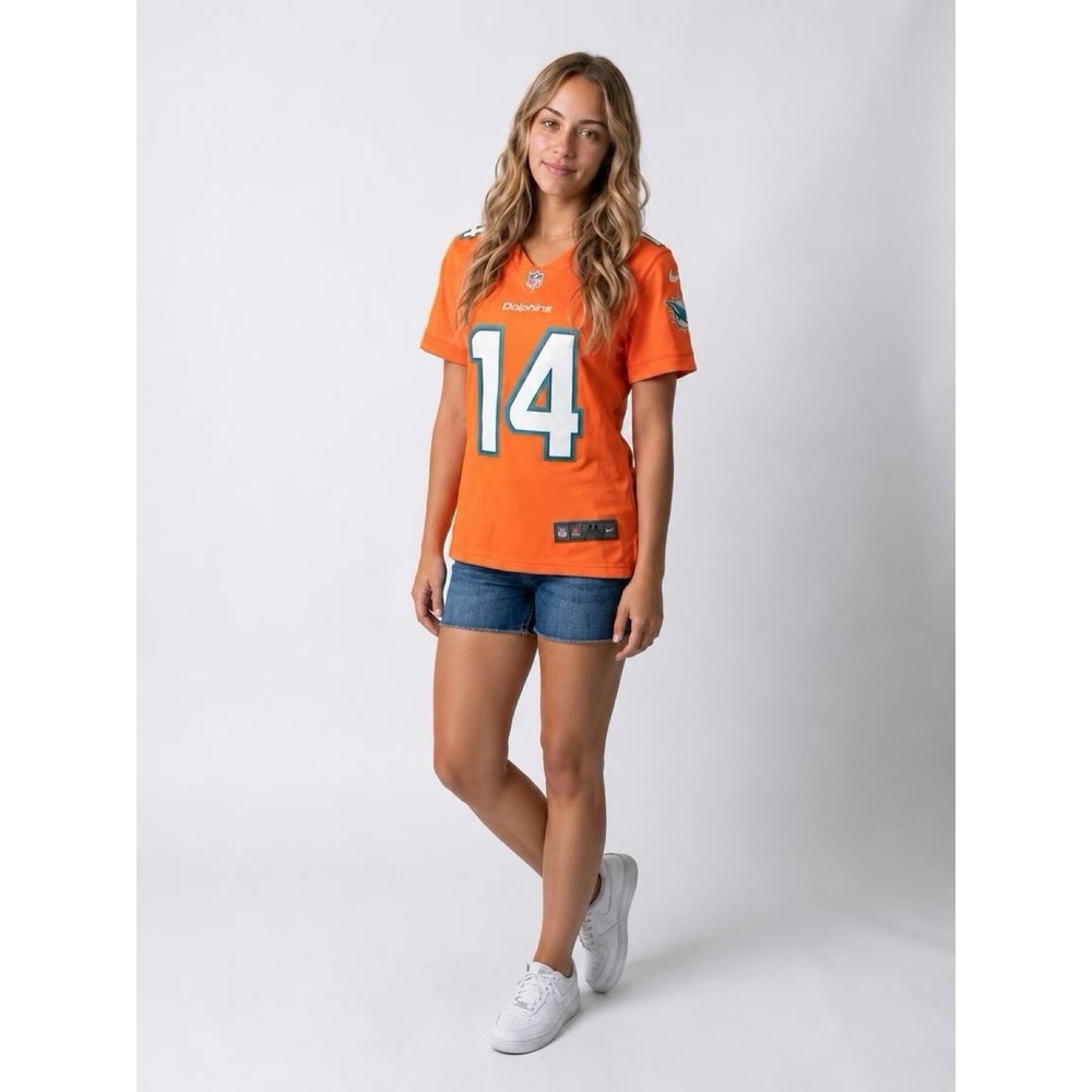 Miami Dolphins Jarvis Landry Nike Orange   Women's Limited Jersey Large (9-b63)